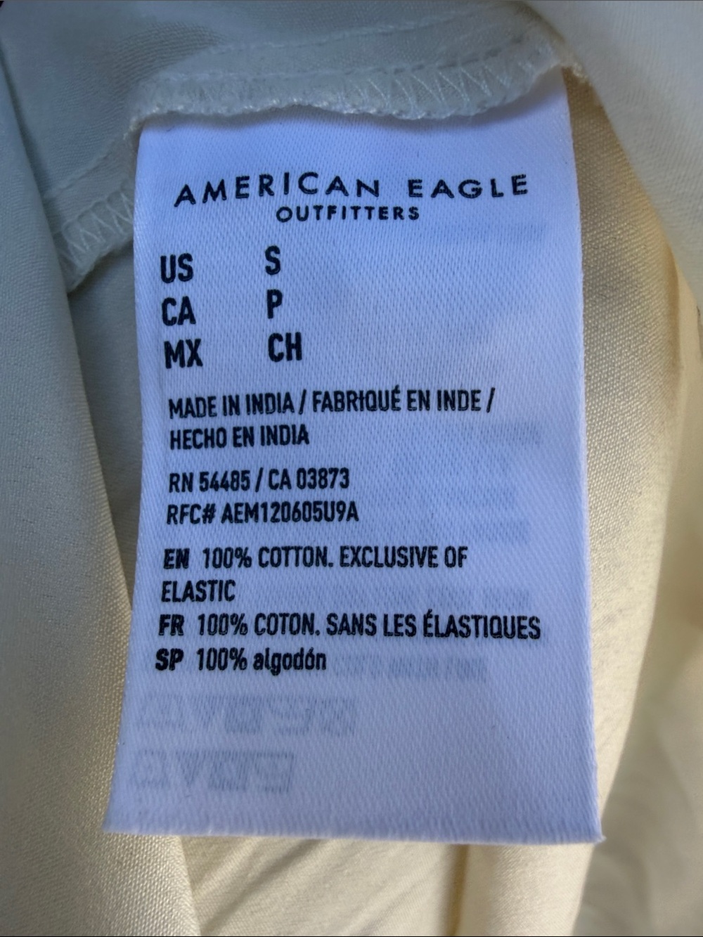 American Eagle Light Blue Floral Smocked Maxi Dress with Ruffle Straps Size: S - Picture 4 of 9